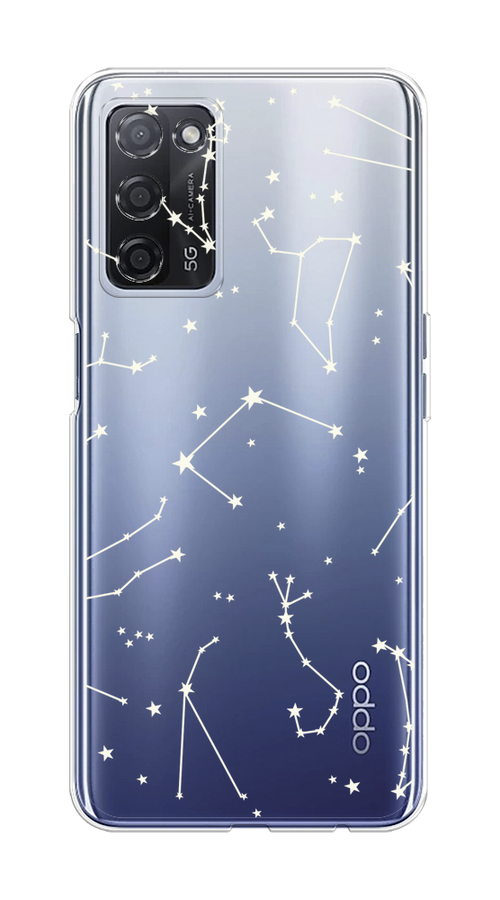

Силиконовый чехол "Созвездия" на Oppo A55, Разноцветный, 256250-7