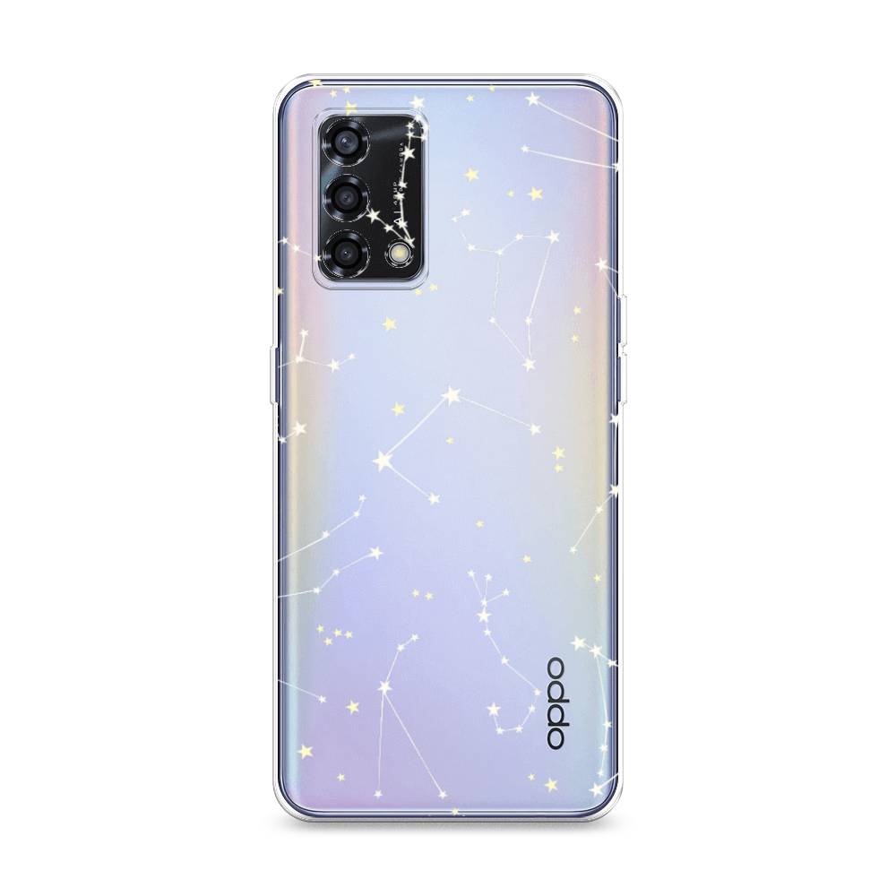 

Силиконовый чехол "Созвездия" на Oppo Reno 6 Lite, Разноцветный, 259550-7