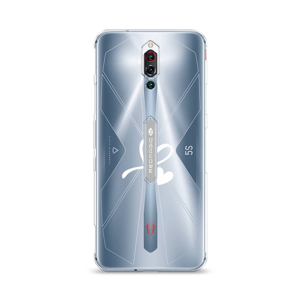 

Чехол Awog на ZTE Red Magic 5S / ЗТЕ Red Magic 5S "Сердечко минимализм", Разноцветный, 134250-6