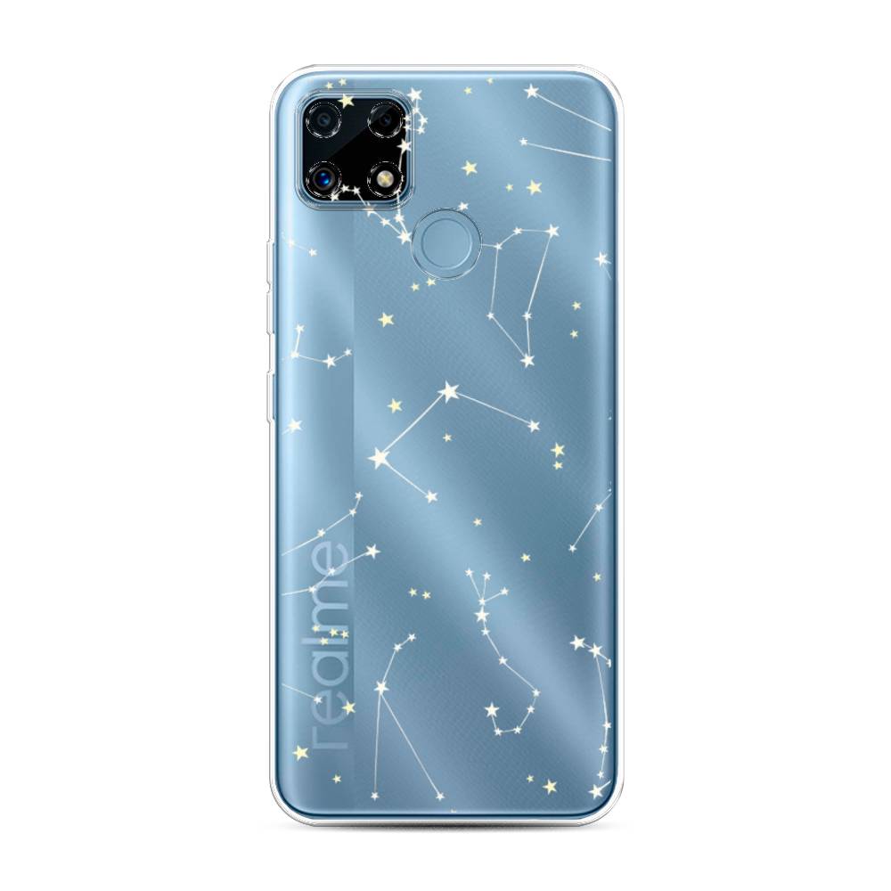

Силиконовый чехол "Созвездия" на Realme C25s, Разноцветный, 257450-7