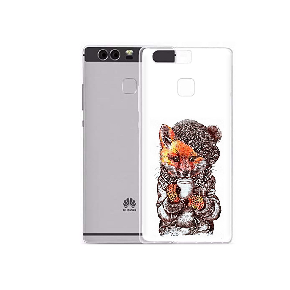 

Чехол MyPads Tocco для Huawei P9 Plus лиса в шапке (PT31455.54.437), Tocco