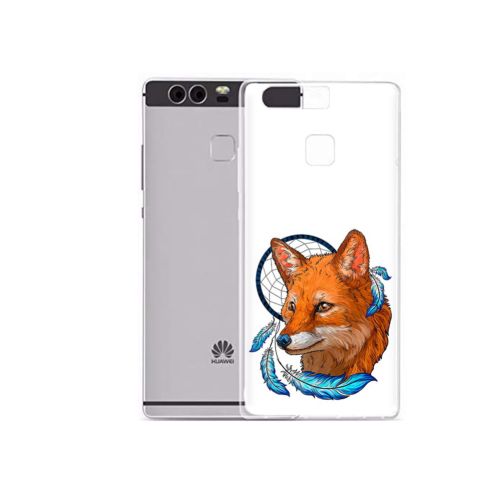 

Чехол MyPads Tocco для Huawei P9 Plus лиса и ловец снов (PT31455.54.438), Прозрачный, Tocco