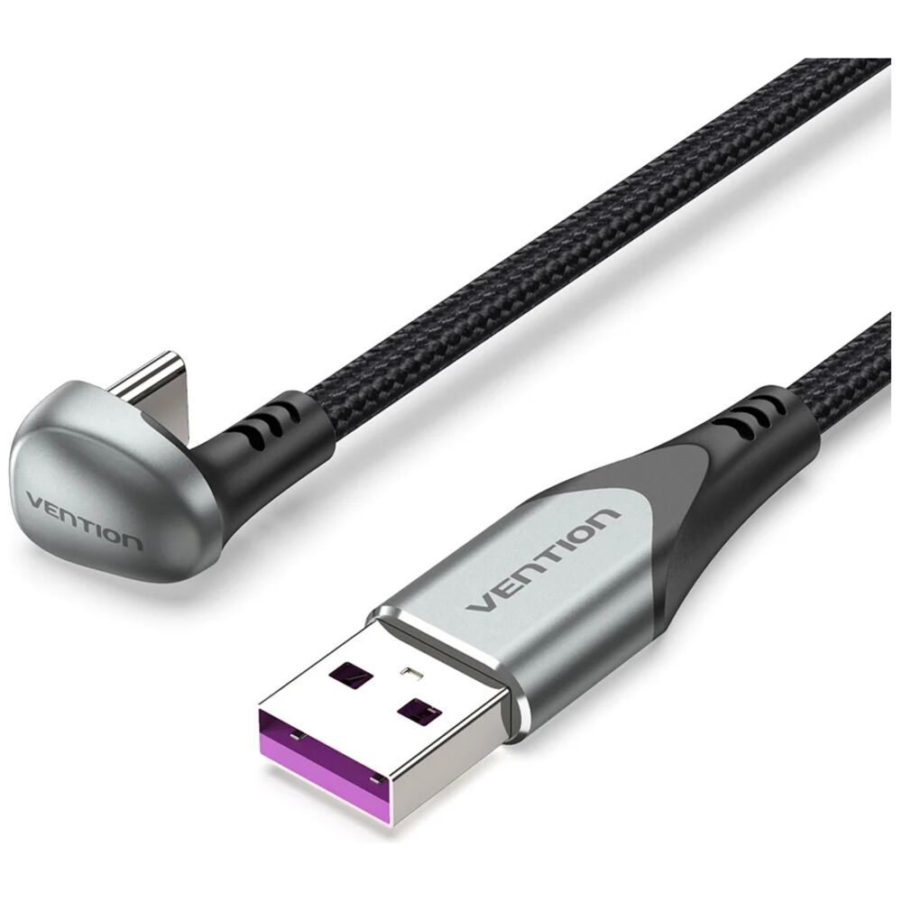 

Кабель USB-A 2.0 - Type C 1м. Vention (COHHF) U-образный, COHHF