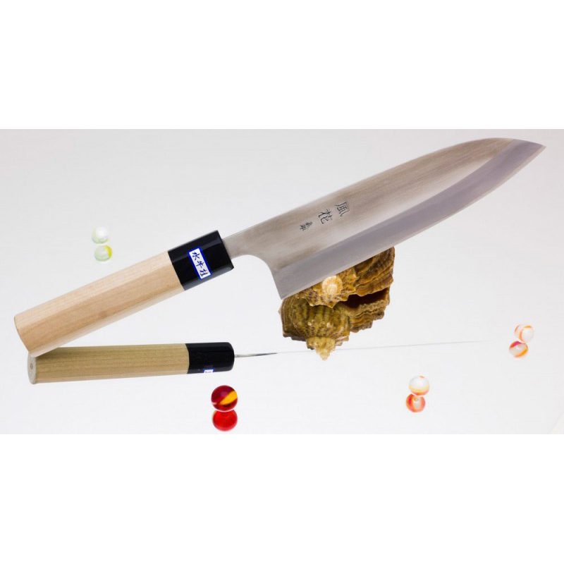 

Нож Gihei-hamono HAP-40 Gyuto 180mm (японская ручка), GHP-G18J