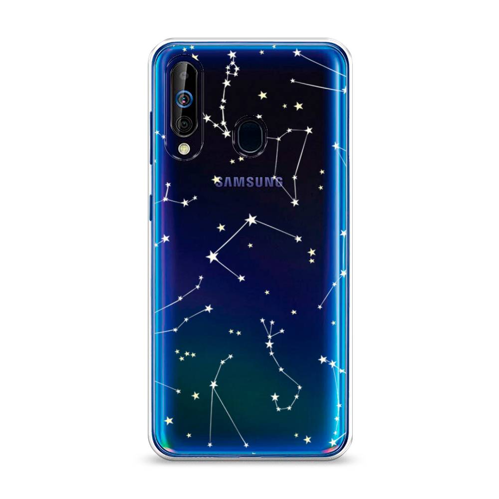 

Силиконовый чехол "Созвездия" на Samsung Galaxy A60, Разноцветный, 28250-7