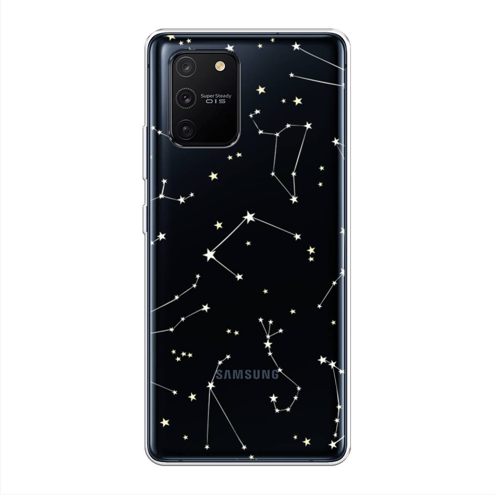

Силиконовый чехол "Созвездия" на Samsung Galaxy A91, Разноцветный, 29950-7