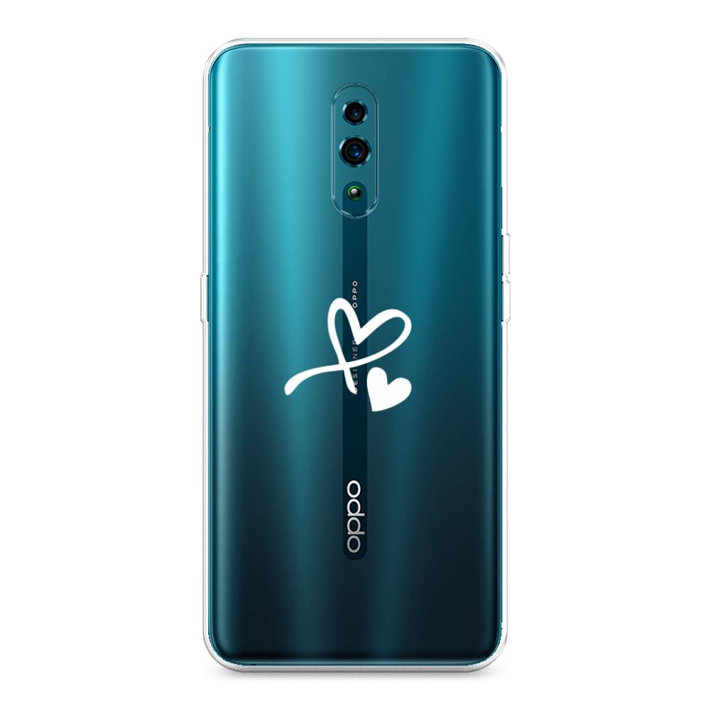 

Чехол Awog на Oppo Reno "Сердечко минимализм", Разноцветный, 250750-6