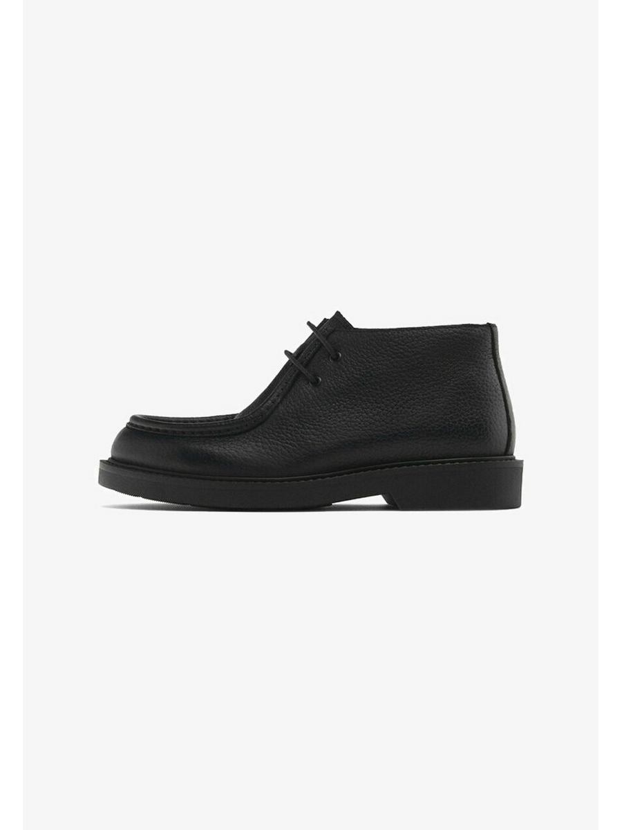 

Ботинки мужские Massimo Dutti M3I12K04B черные 44 EU, Черный, M3I12K04B