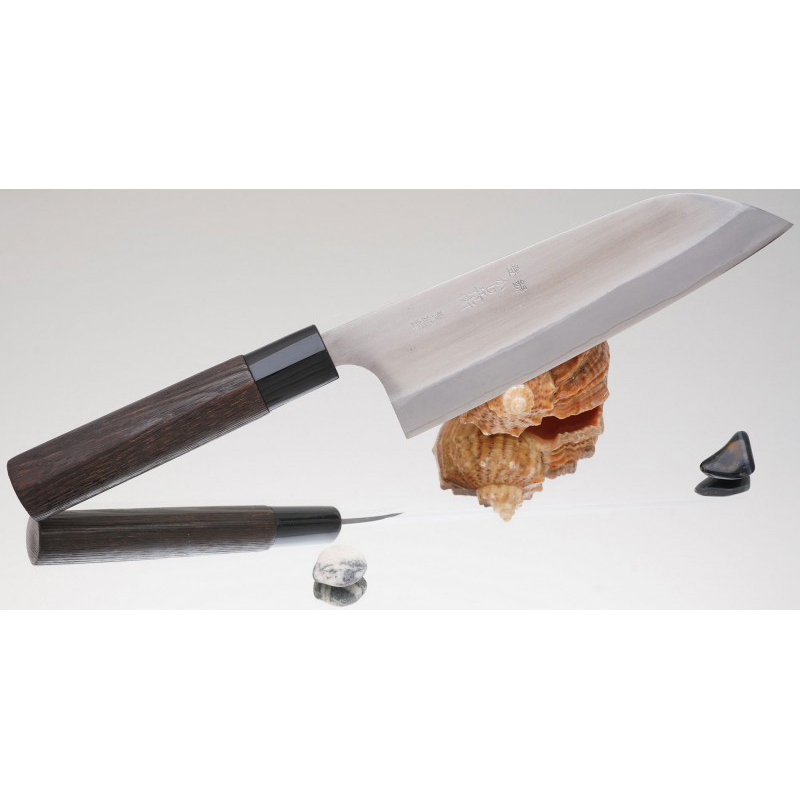 

Кухонный нож Kajibee Aogami Regular Santoku 165mm, KJB-B2-ST-165