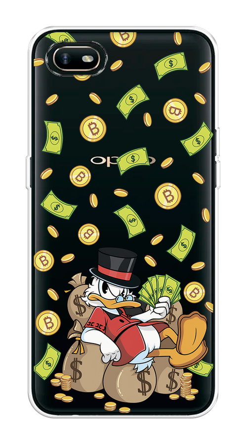 

Чехол на Oppo A1k "Скрудж Макдак в красном", Красный;черный;коричневый;прозрачный, 252150-1