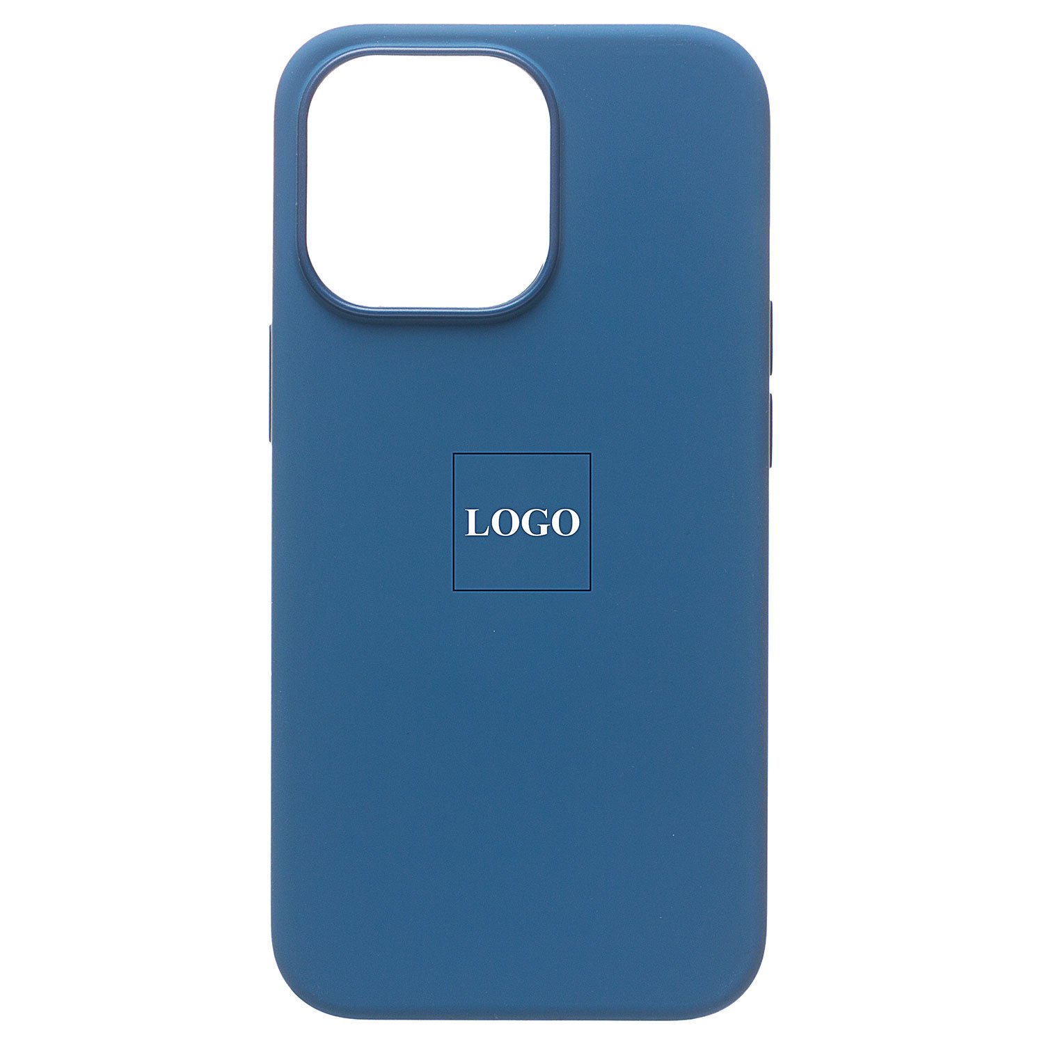 

Чехол для iPhone 13 Pro силиконовый Silicone Case MagSafe (анимация) <голубой> (премиум)