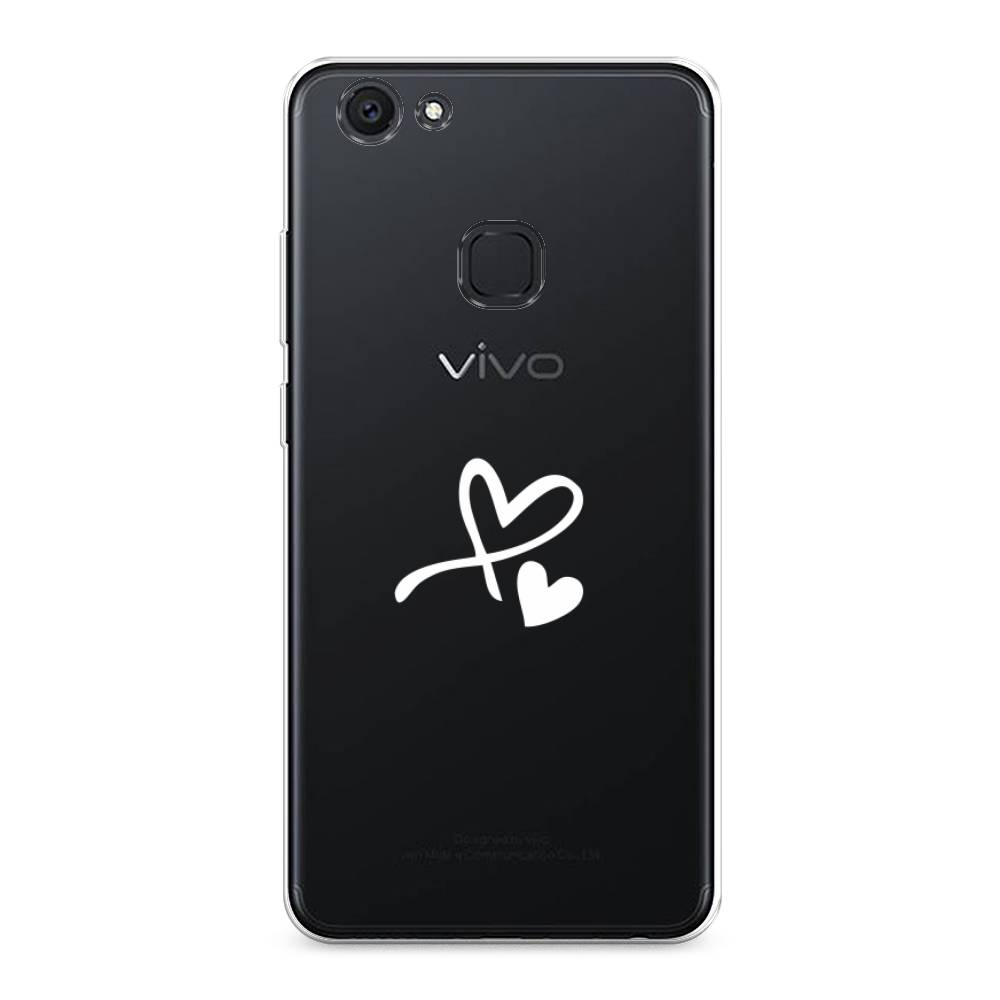 фото Чехол awog "сердечко минимализм" для vivo v7 plus