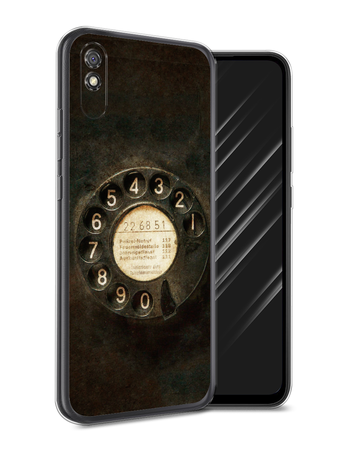

Чехол Awog на Xiaomi Redmi 9A "Старинный телефон", Разноцветный, 38950-5