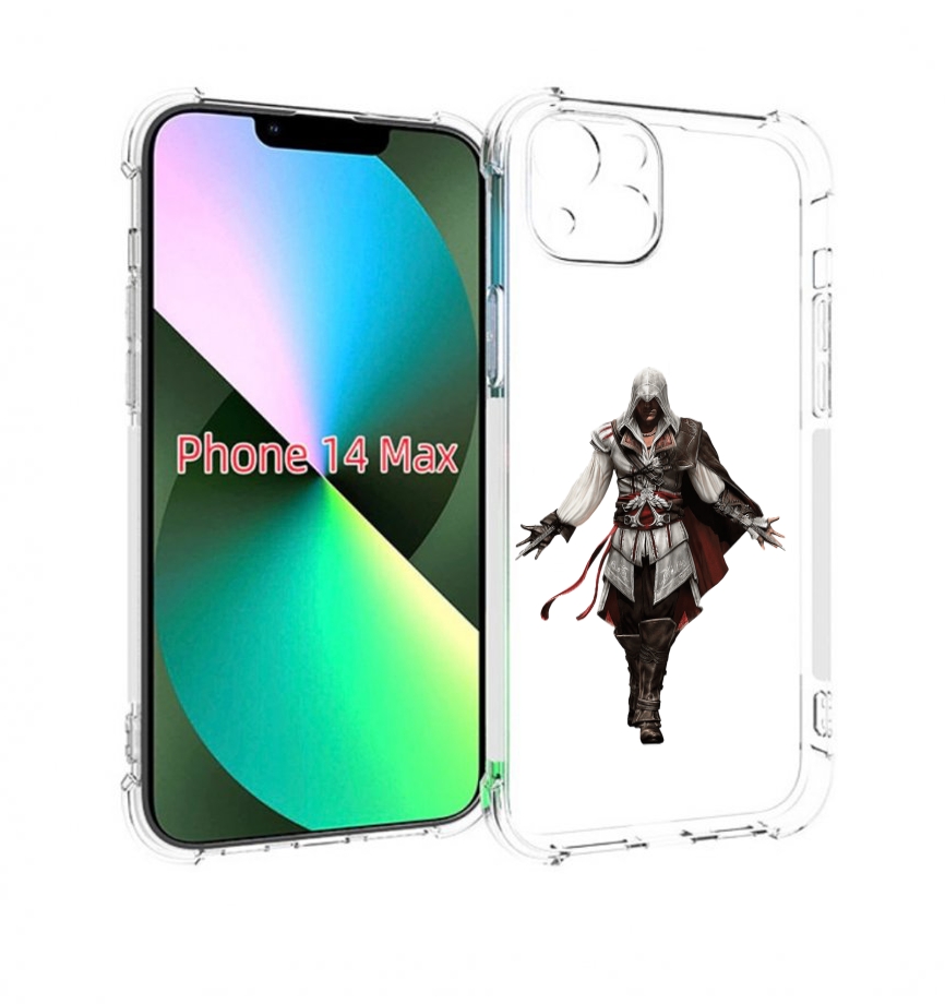 

Чехол MyPads Assassin's-Creed мужской для iPhone 14 Plus (6.7), Прозрачный, Tocco