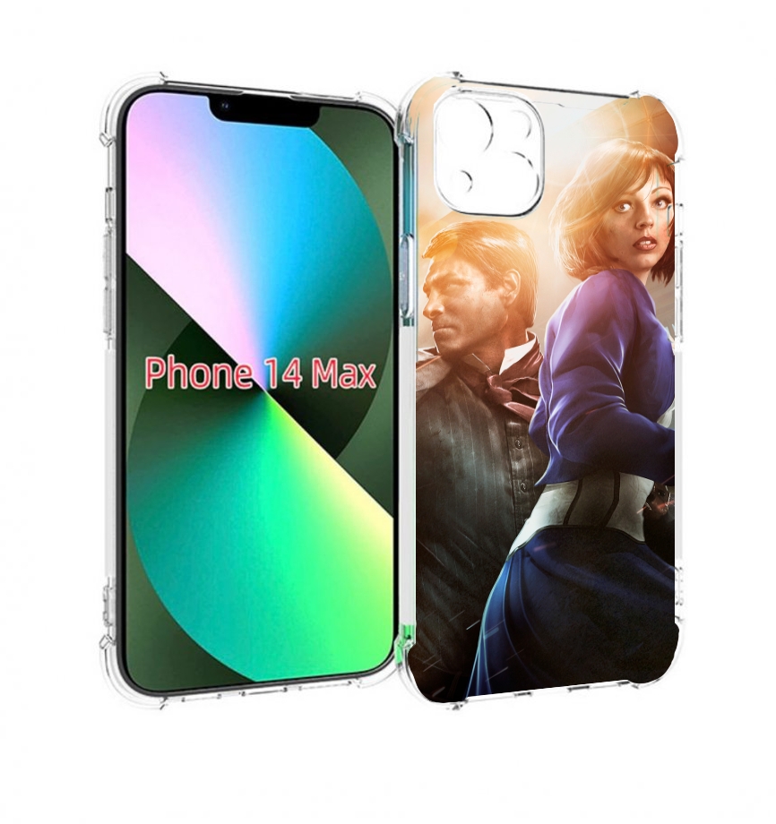 

Чехол MyPads Bioshock Infinite для iPhone 14 Plus (6.7), Прозрачный, Tocco