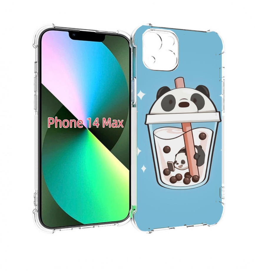 

Чехол MyPads Bubble tea для iPhone 14 Plus (6.7), Прозрачный, Tocco