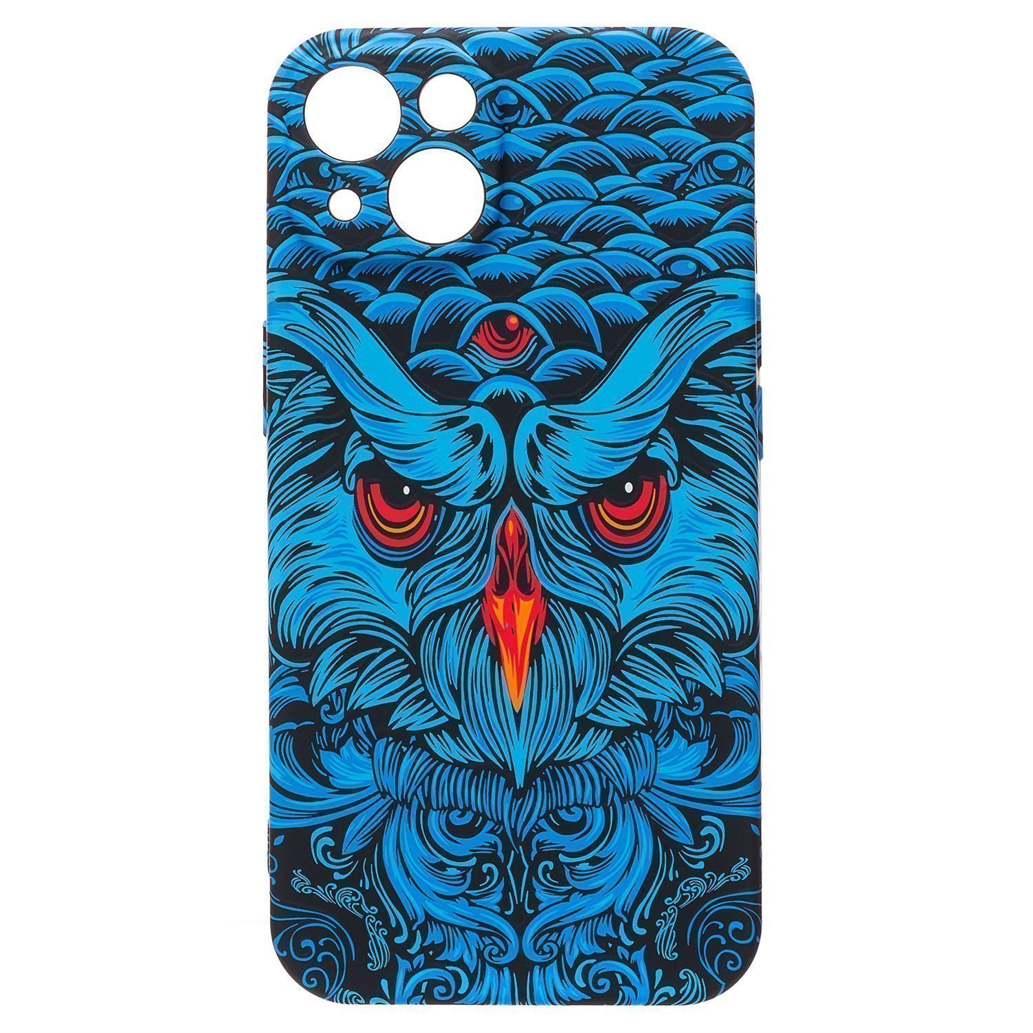 

Чехол для iPhone 14 Luxo силиконовый (рис. 097), Синий