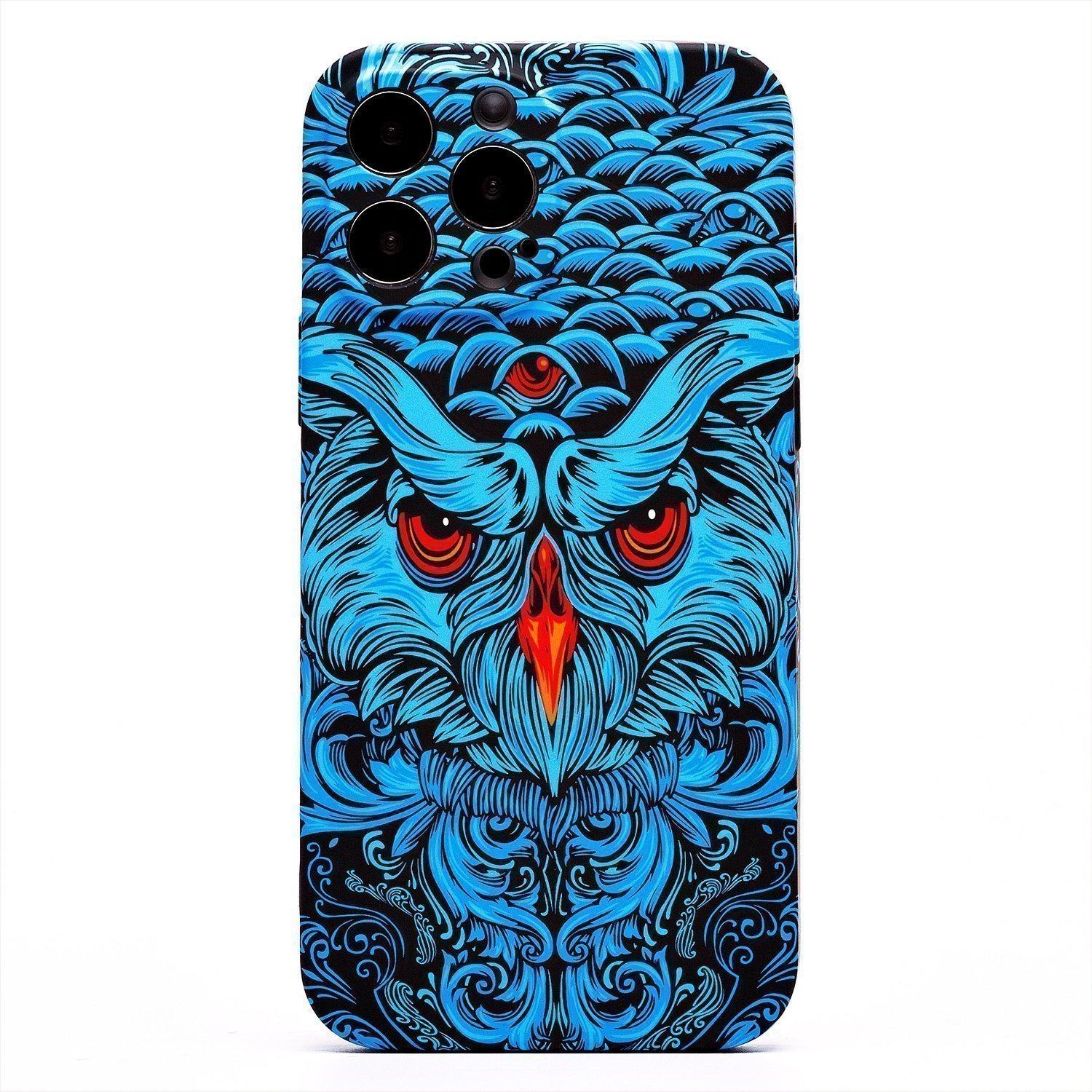 

Чехол для iPhone 13 Pro Max Luxo силиконовый (рис. 097), Синий