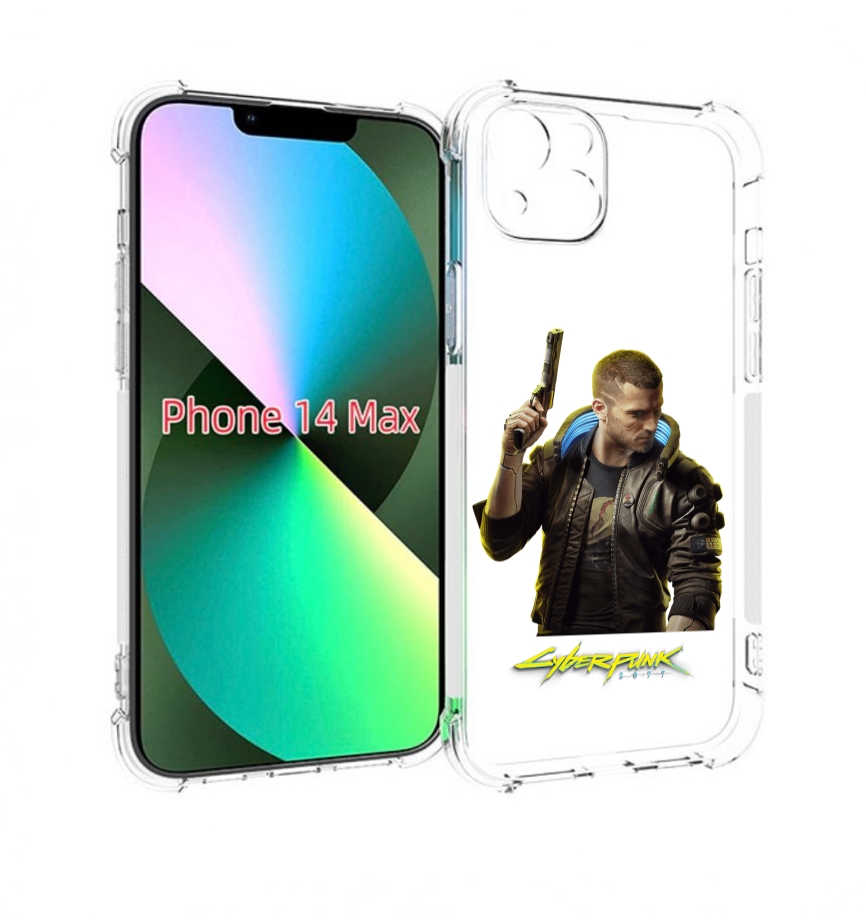 

Чехол MyPads Cyberpunk-2077 для iPhone 14 Plus (6.7), Прозрачный, Tocco