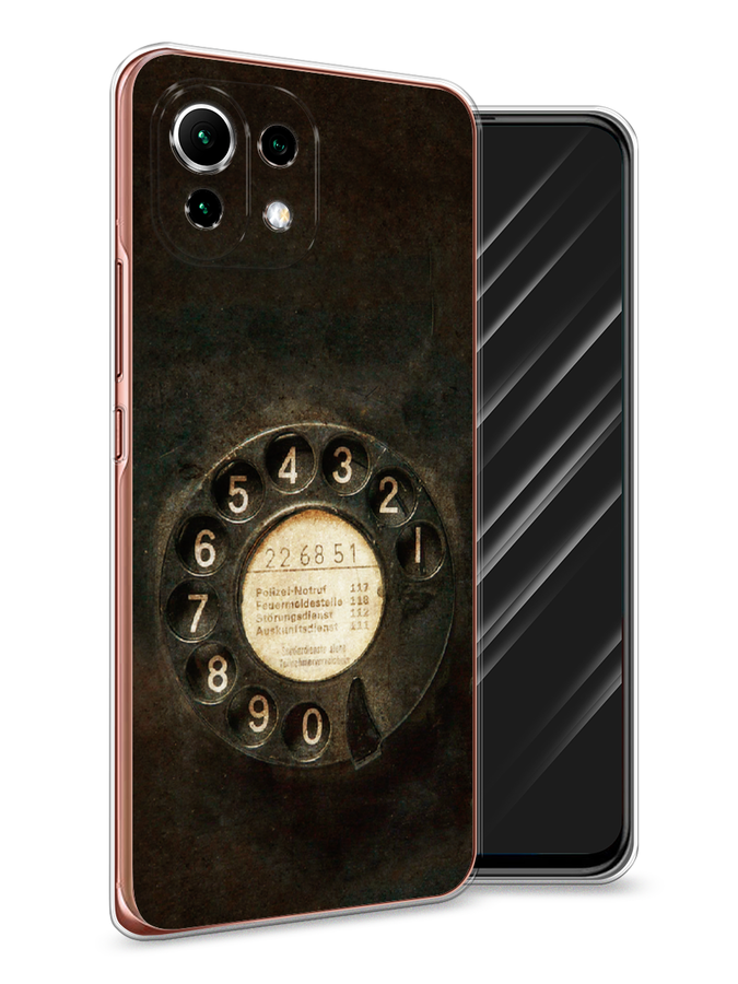 

Чехол Awog на Xiaomi Mi 11 Lite "Старинный телефон", Разноцветный, 310250-5