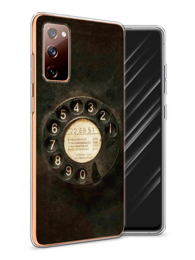 

Чехол Awog на Samsung Galaxy S20 FE / Самсунг S20 FE "Старинный телефон", Разноцветный, 2101350-5