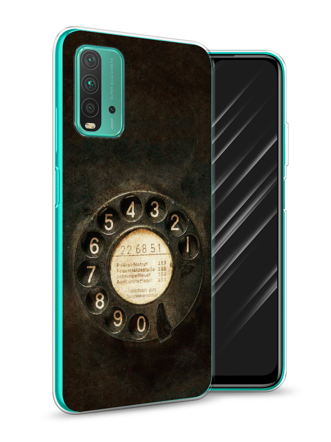 

Чехол Awog на Xiaomi Redmi 9T "Старинный телефон", Разноцветный, 39850-5
