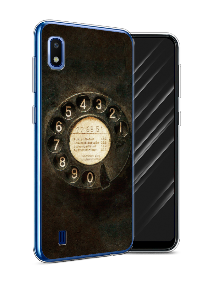

Чехол Awog на Samsung Galaxy A10 "Старинный телефон", Разноцветный, 27950-5