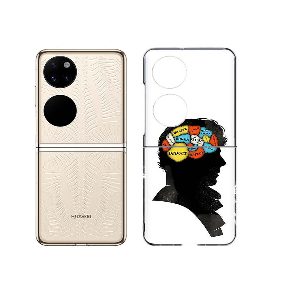 

Чехол MyPads Tocco для Huawei P50 темный рисунок (PT225999.71.640), Прозрачный, Tocco