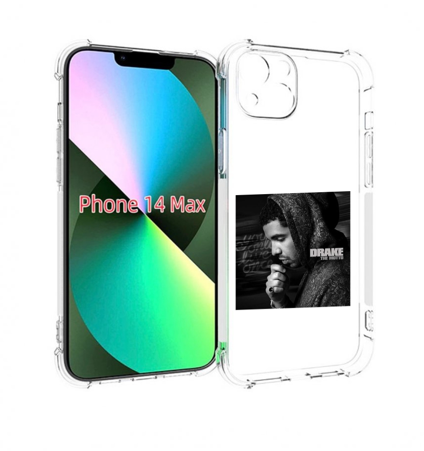 

Чехол MyPads Drake - The Motto для iPhone 14 Plus (6.7), Прозрачный, Tocco