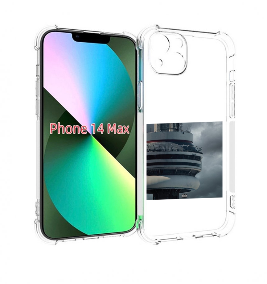 

Чехол MyPads Drake - Views для iPhone 14 Plus (6.7), Прозрачный, Tocco