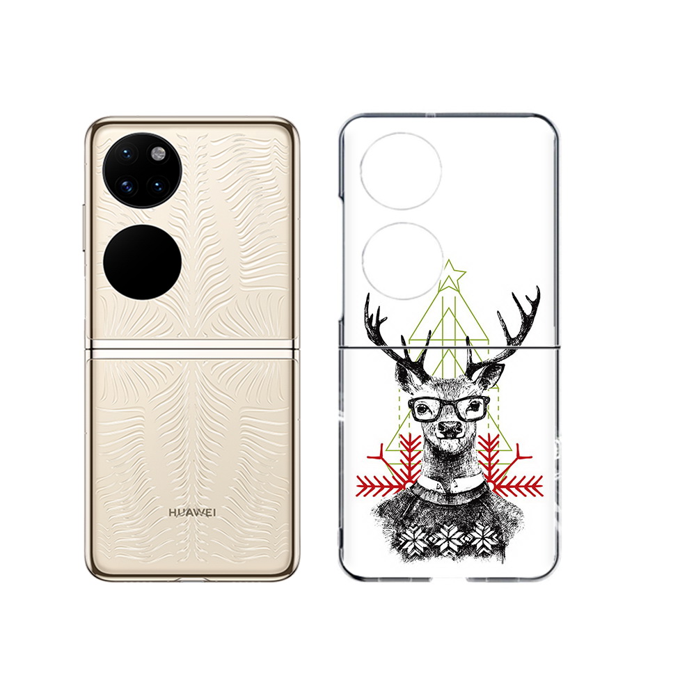 

Чехол MyPads Tocco для Huawei P50 умный олень (PT225999.71.652), Прозрачный, Tocco