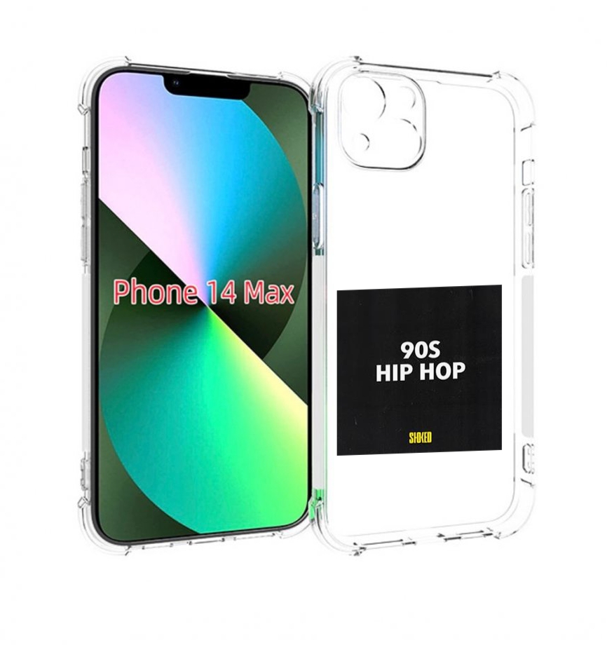 

Чехол MyPads Eazy-E 90S Hip Hop для iPhone 14 Plus (6.7), Прозрачный, Tocco