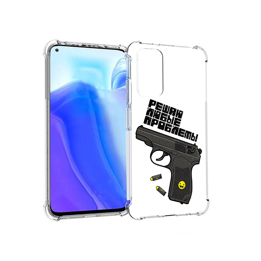 

Чехол MyPads Tocco для Xiaomi Redmi Note 11S пистолет против проблем (PT162215.279.542), Tocco
