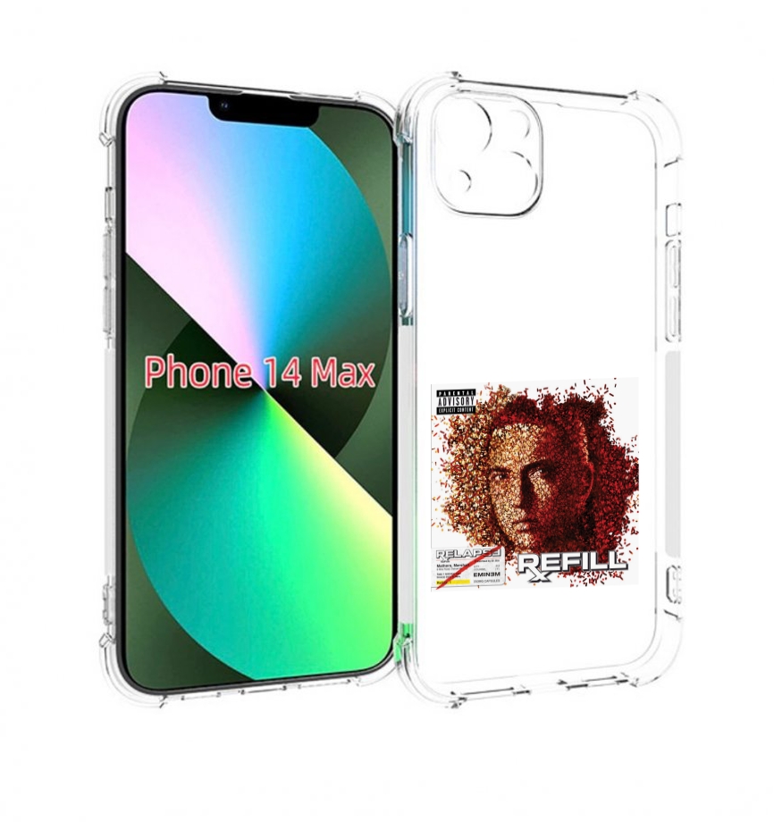 

Чехол MyPads Eminem RELAPSE, REFILL для iPhone 14 Plus (6.7), Прозрачный, Tocco