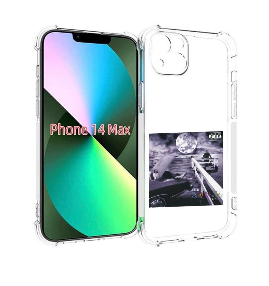 

Чехол MyPads Eminem THE SLIM SHADY LP для iPhone 14 Plus (6.7), Прозрачный, Tocco