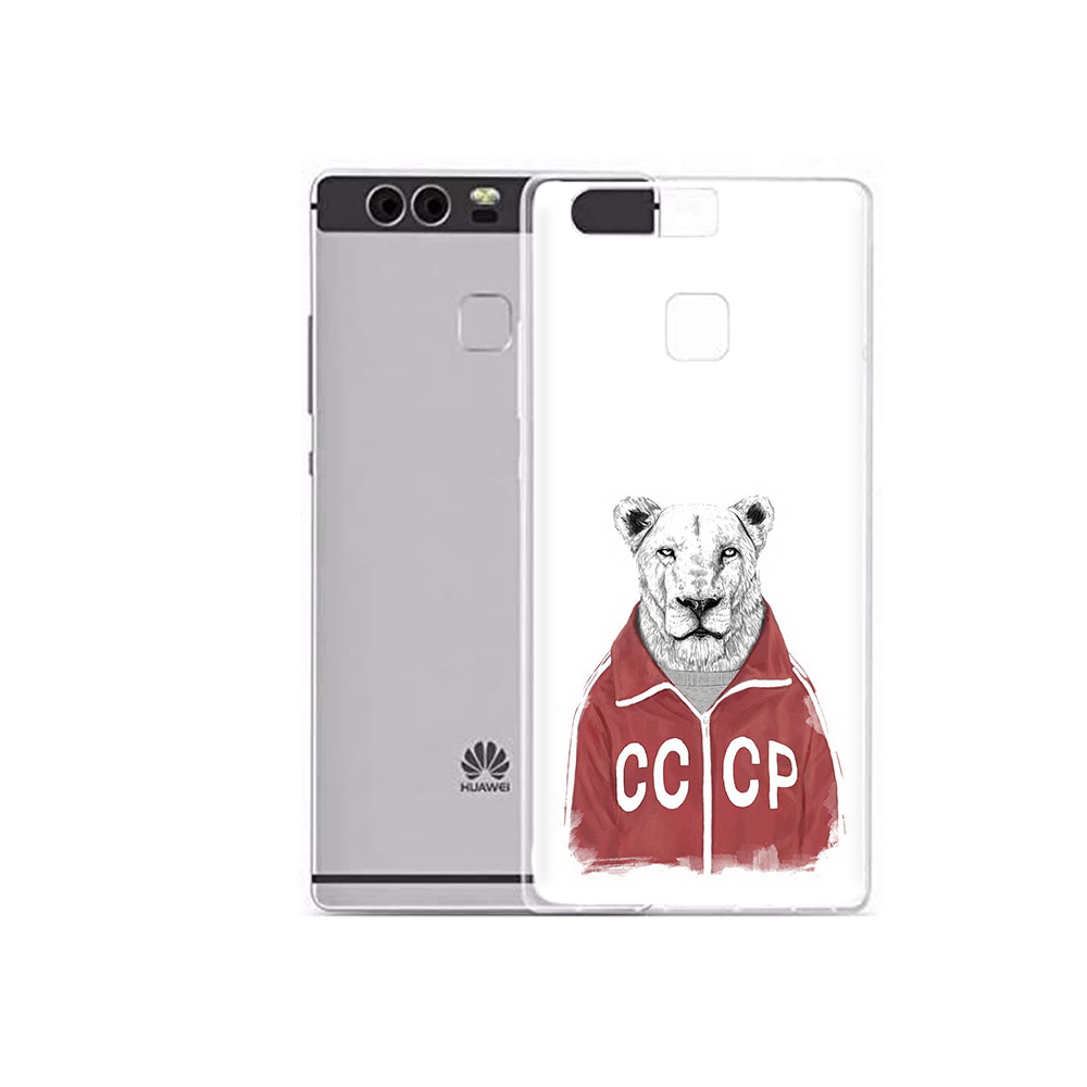 

Чехол MyPads Tocco для Huawei P9 Plus львица ссср (PT31455.54.450), Прозрачный, Tocco