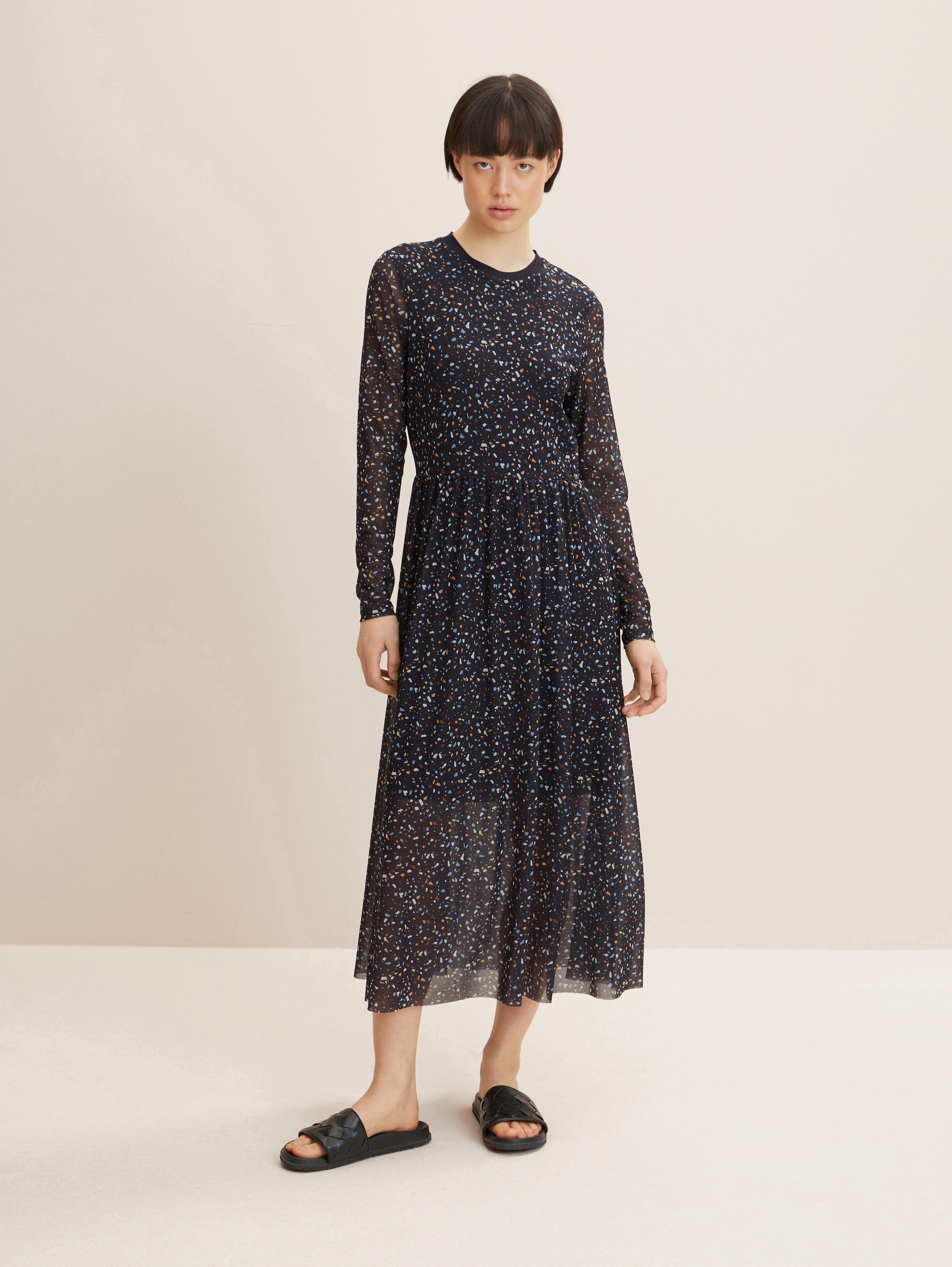 

Платье женское TOM TAILOR 1032871 синее S, 1032871