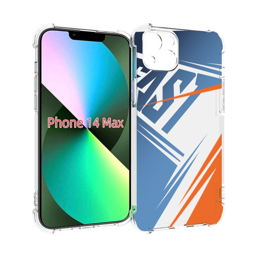 

Чехол MyPads Fast для iPhone 14 Plus (6.7), Прозрачный, Tocco
