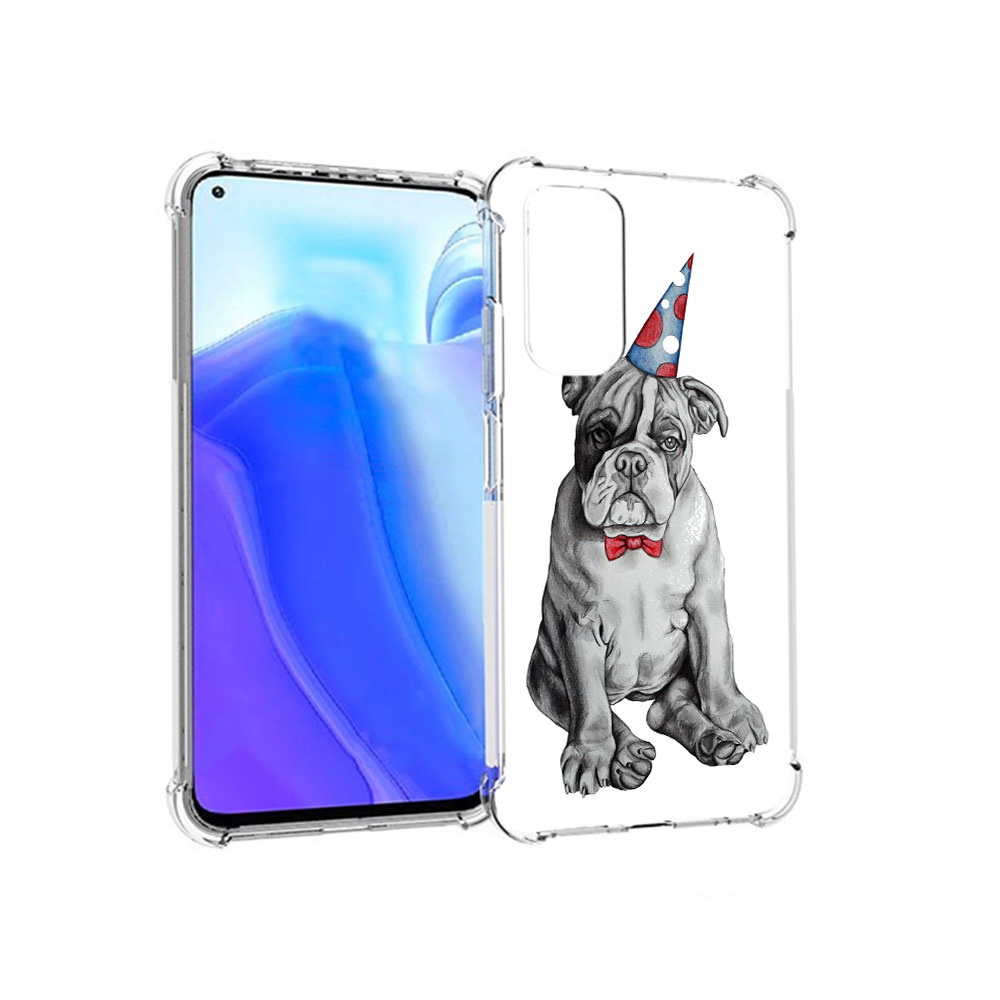 

Чехол MyPads Tocco для Xiaomi Redmi Note 11S праздничный щенок (PT162215.279.554), Tocco