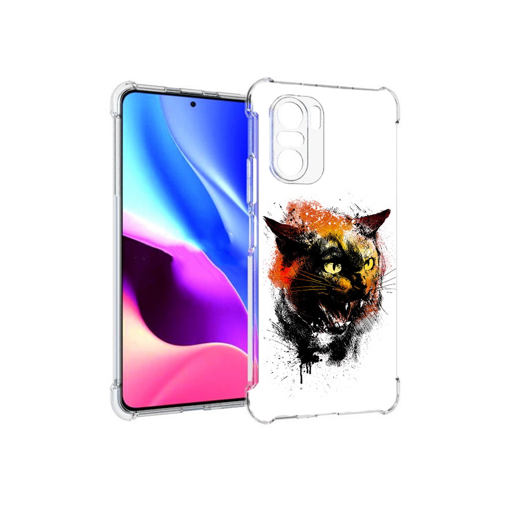 

Чехол MyPads Tocco для Xiaomi Redmi K40 сиамский кот (PT158239.260.598), Прозрачный, Tocco
