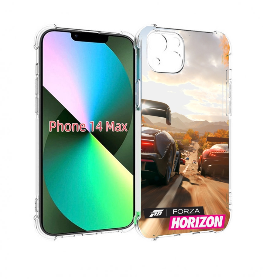 

Чехол MyPads Forza Horizon для iPhone 14 Plus (6.7), Прозрачный, Tocco