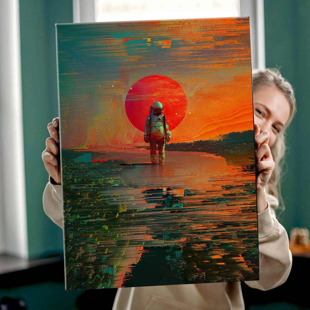 

Картина Red Panda Помехи40х60