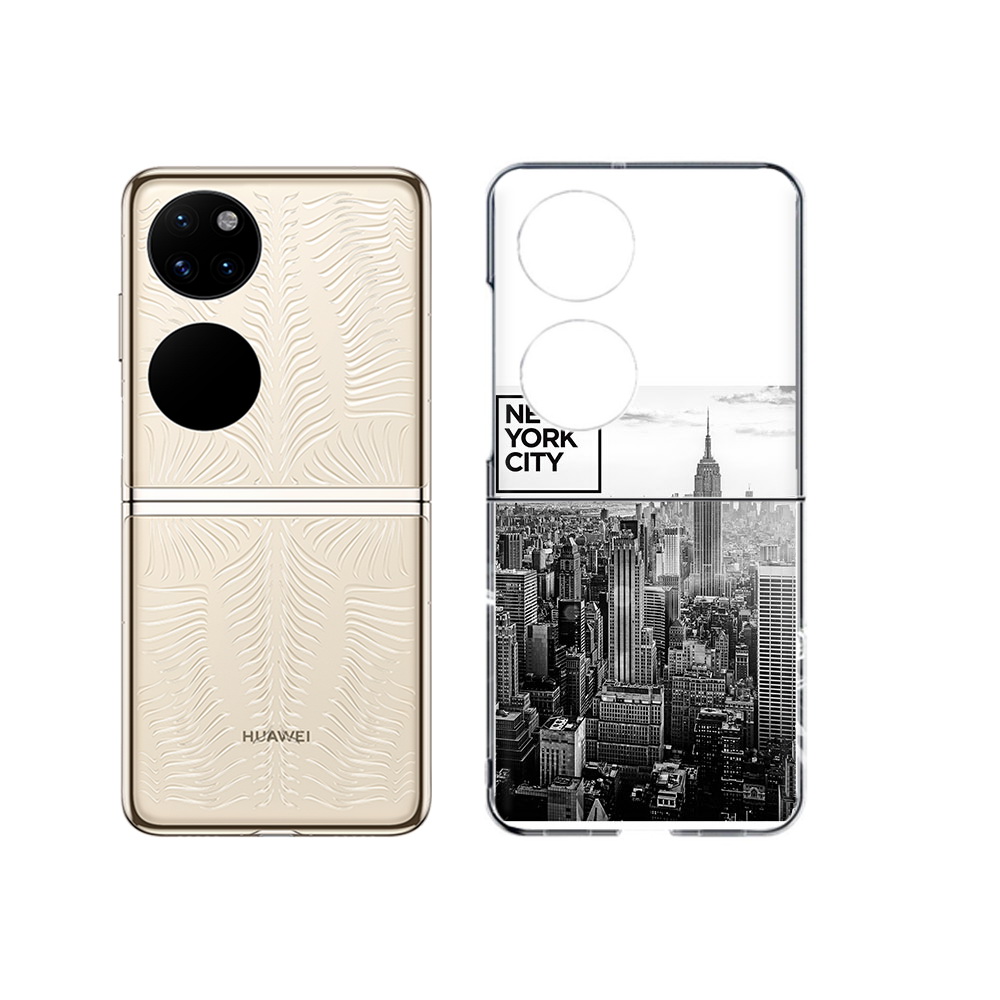 

Чехол MyPads Tocco для Huawei P50 черно белый ньюерк (PT225999.71.686), Прозрачный, Tocco
