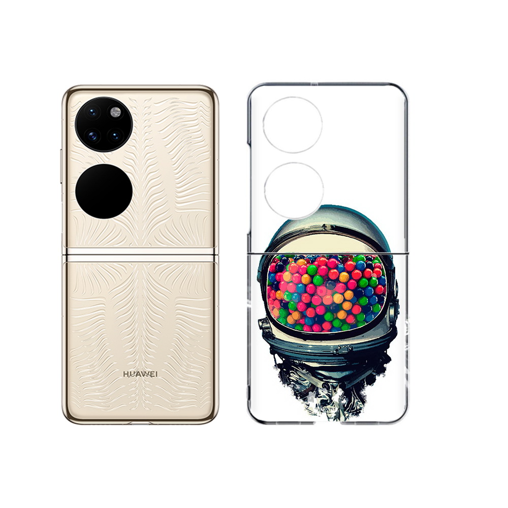

Чехол MyPads Tocco для Huawei P50 шлем космонавта (PT225999.71.700), Прозрачный, Tocco