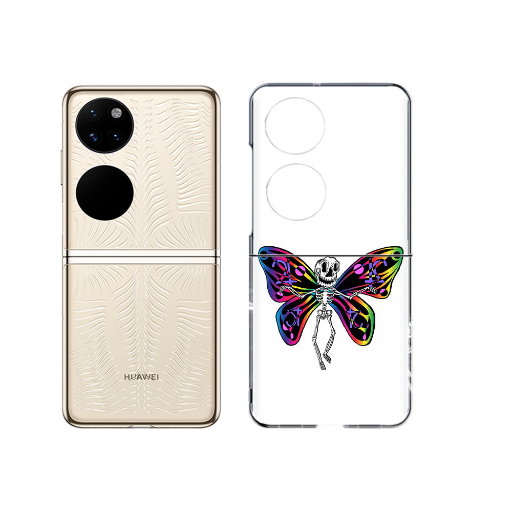 

Чехол MyPads Tocco для Huawei P50 эффект бабочки (PT225999.71.701), Прозрачный, Tocco