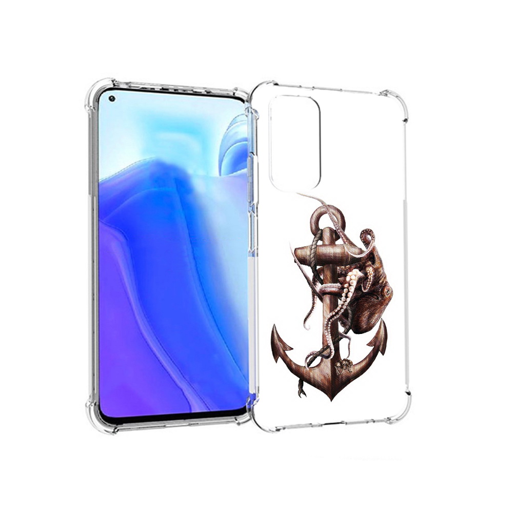 

Чехол MyPads Tocco для Xiaomi Redmi Note 11S ржавый якорь (PT162215.279.579), Tocco