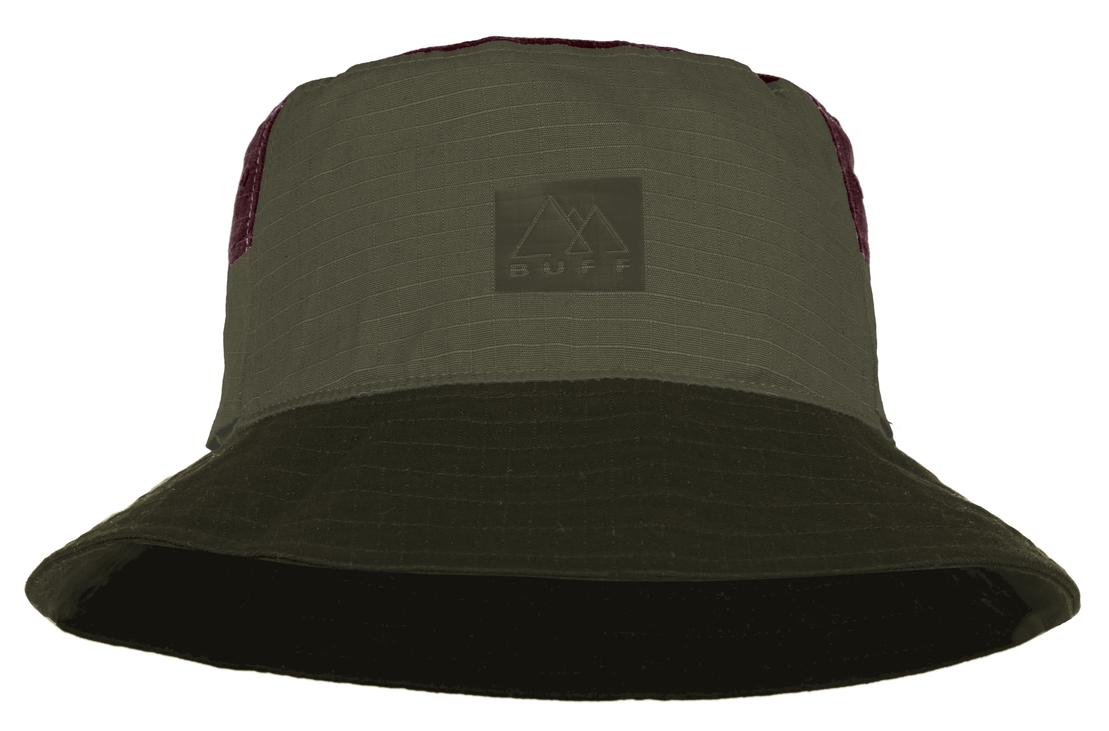 Панама унисекс Buff Sun Bucket Hat зеленая, р. L-XL