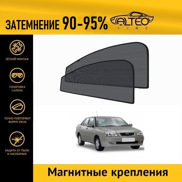 

Автошторки ALTEO на Chery Amulet (A15) (2003-2012)