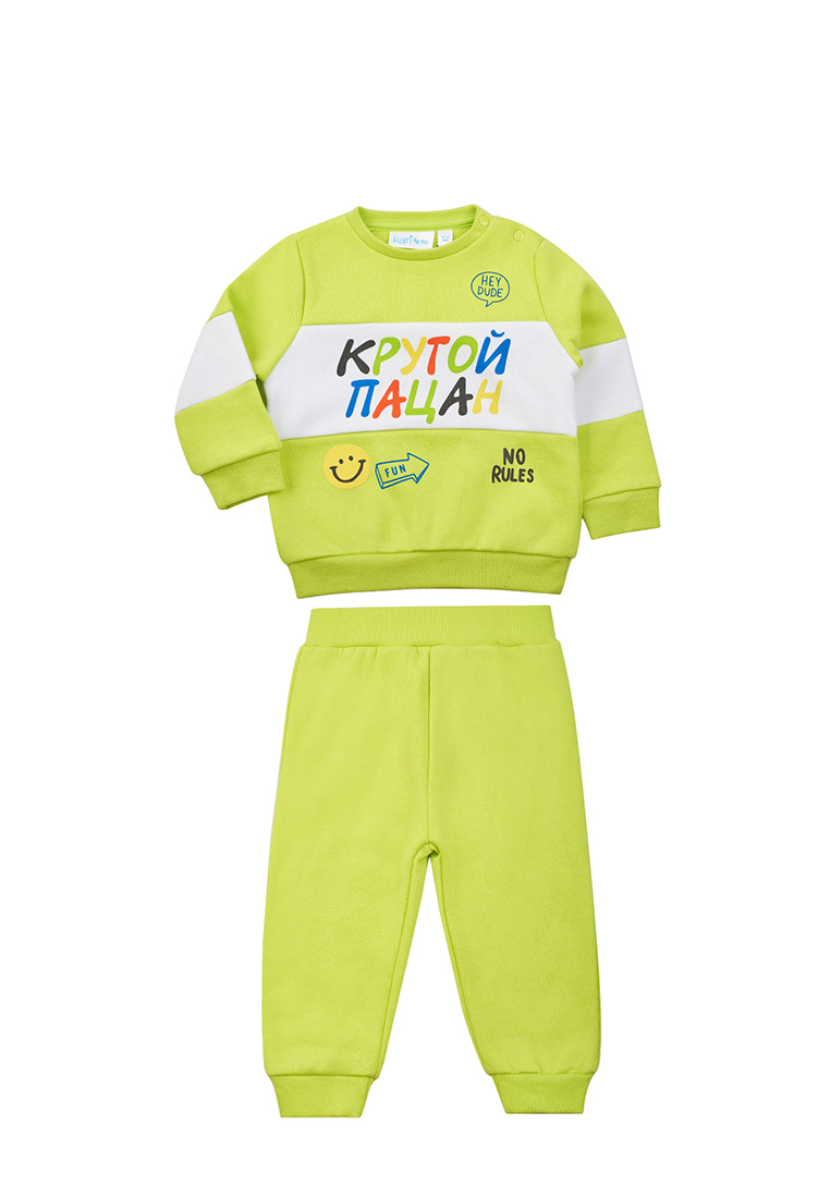 Костюм детский Kari baby AW23B08403509, светло-зеленый, 74