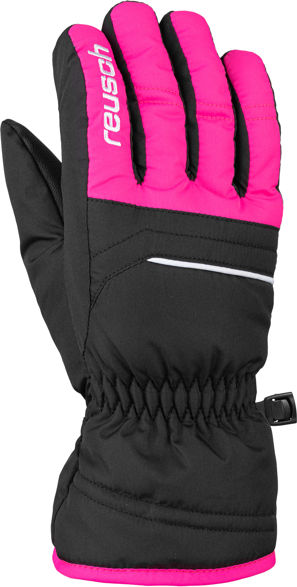 фото Перчатки reusch 2020-21 alan black/pink glo (inch (дюйм):4,5)